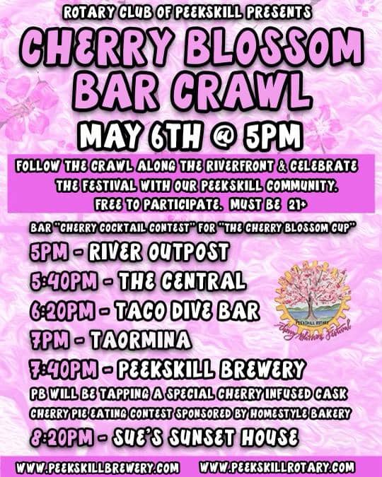 Cherry Blossom Festival Bar Crawl
